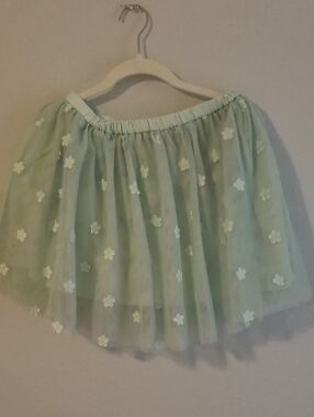 🐞10 for 13❗️SALE❗️Cherokee Mint Green Floral Skater Skirt